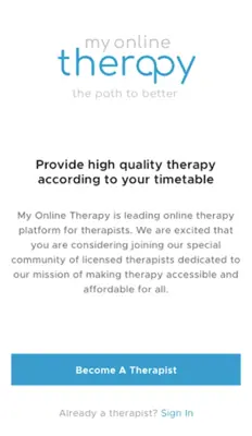 MOT-Therapists android App screenshot 2